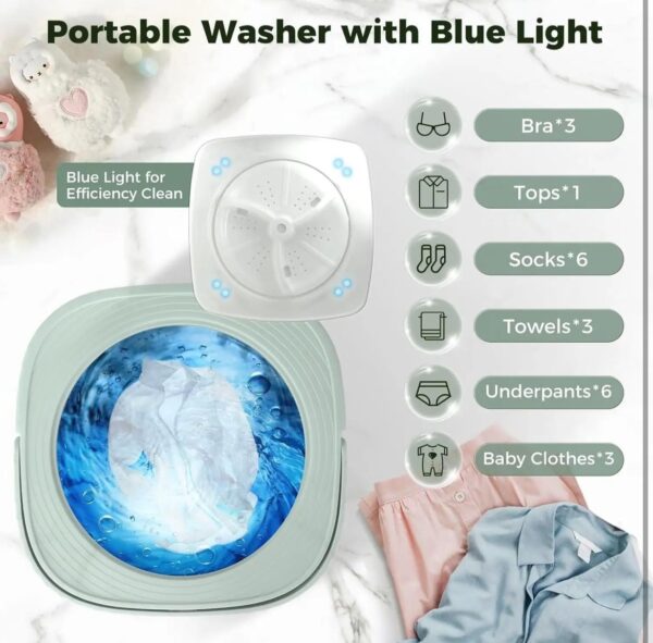 SALIXE PORTABLE WASHING MACHINE - Image 5