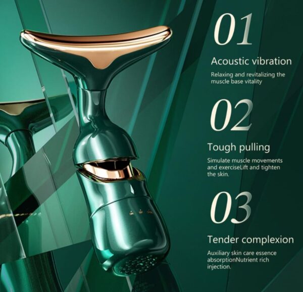 SALIXE 3-in-1 Electric Facial and Neck Massager - Image 5